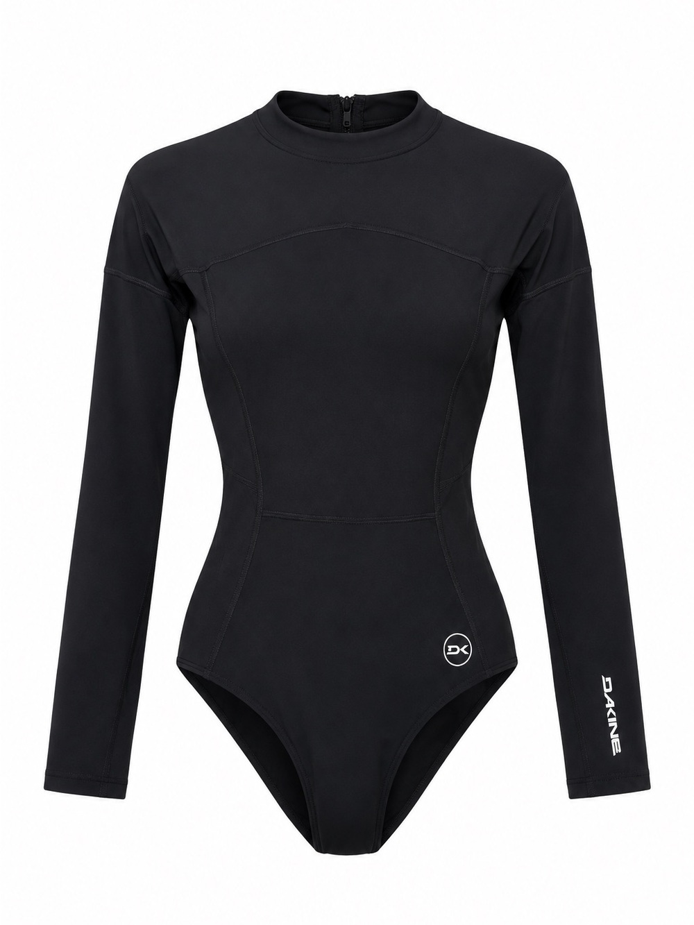 NWT DAKINE Women’s HD Surf Suit Long Sleeve Rashguard Black Size S UPF 50+